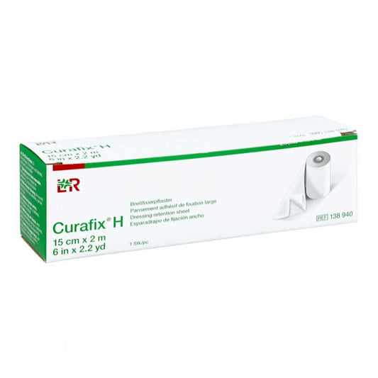 Das Produktfoto zeigt Curafix H Fixierpflaster 15 Cmx2 M (1 stk) PZN 09305994