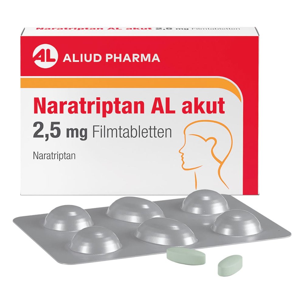 Naratriptan Al Akut 2,5 Mg Filmtabletten (2 stk)