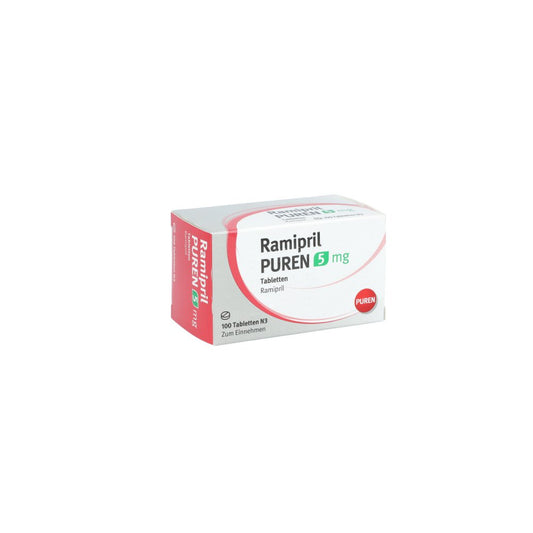Ramipril Puren 5 Mg Tabletten (100 stk)