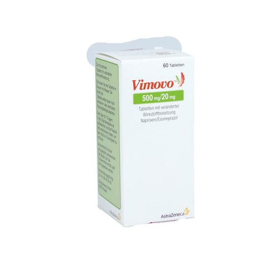 Vimovo 500 Mg/20 Mg Tab.M.Veränd.Wirkst.-Frs. (60 stk)