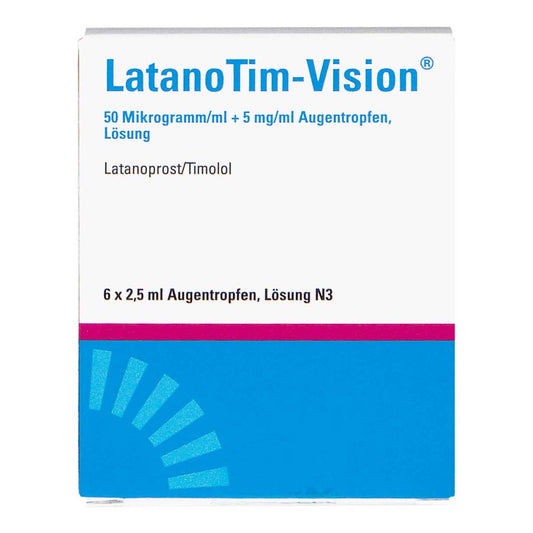 Latanotim-Vision 50 Μg/Ml + 5 Mg/Ml Augentropfen (6X2.5 ml)