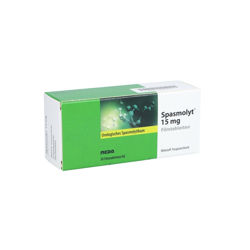 Spasmolyt 15 Mg Filmtabletten (50 stk)