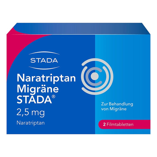 Naratriptan Migräne Stada 2,5 Mg Filmtabletten (2 stk)