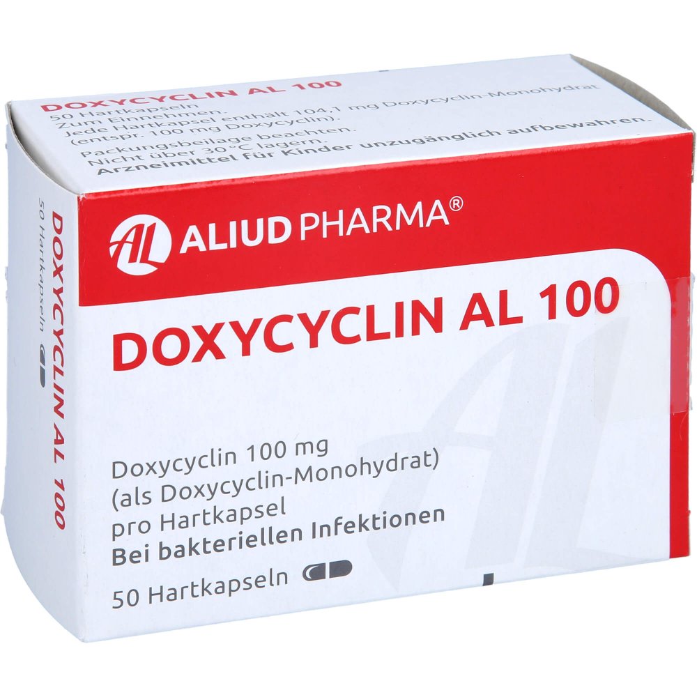 Doxycyclin Al 100 Hartkapseln (50 stk)