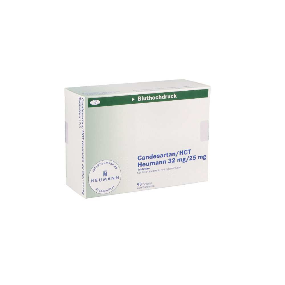 Candesartan/Hct Heumann 32 Mg/25 Mg Tabletten (98 stk)