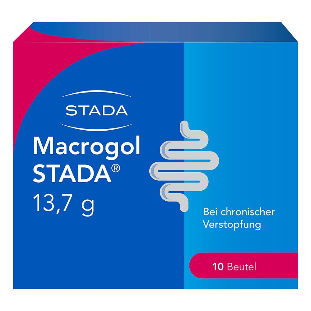 Macrogol Stada 13,7 G Plv.Z.Her.E.Lsg.Z.Einnehmen (10 stk)