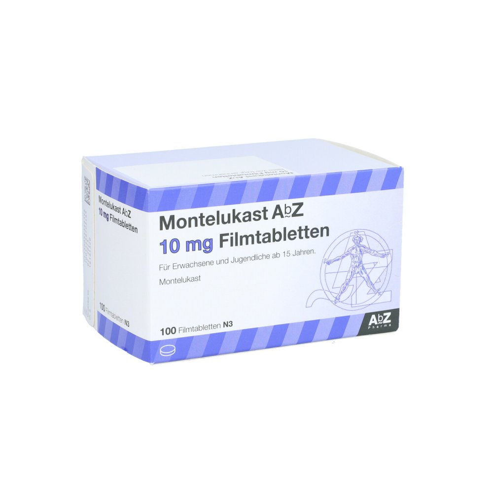 Montelukast Abz 10 Mg Filmtabletten (100 stk)
