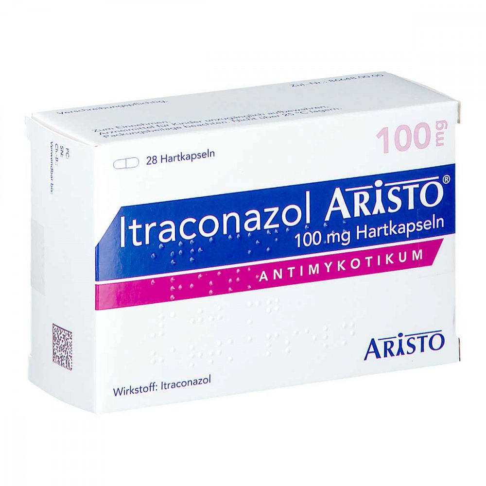 Itraconazol Aristo 100 Mg Hartkapseln (28 stk)