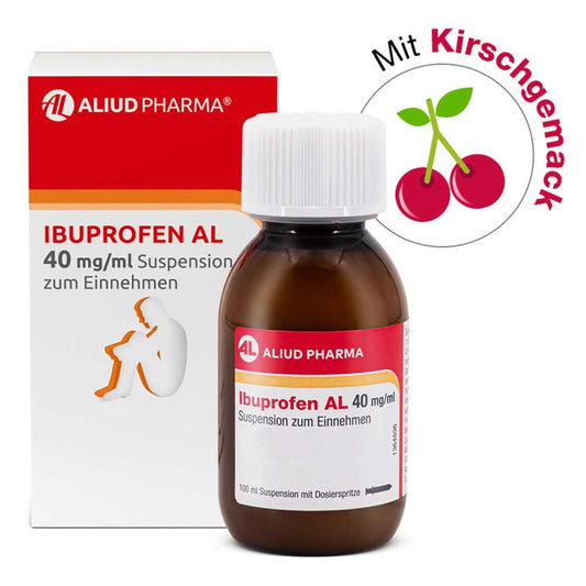 Ibuprofen Al 40 Mg/Ml Suspension Zum Einnehmen (100 ml)