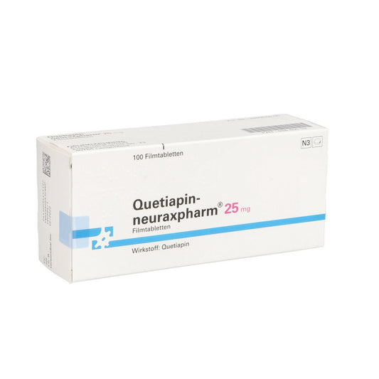 Quetiapin-Neuraxpharm 25 Mg Filmtabletten (100 stk)