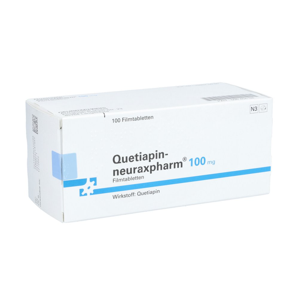 Quetiapin-Neuraxpharm 100 Mg Filmtabletten (100 stk)