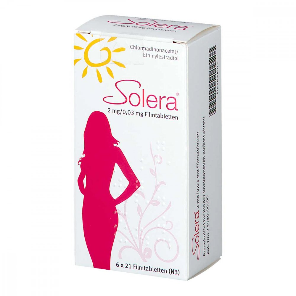 Solera 2 Mg/0,03 Mg Filmtabletten (6X21 stk)