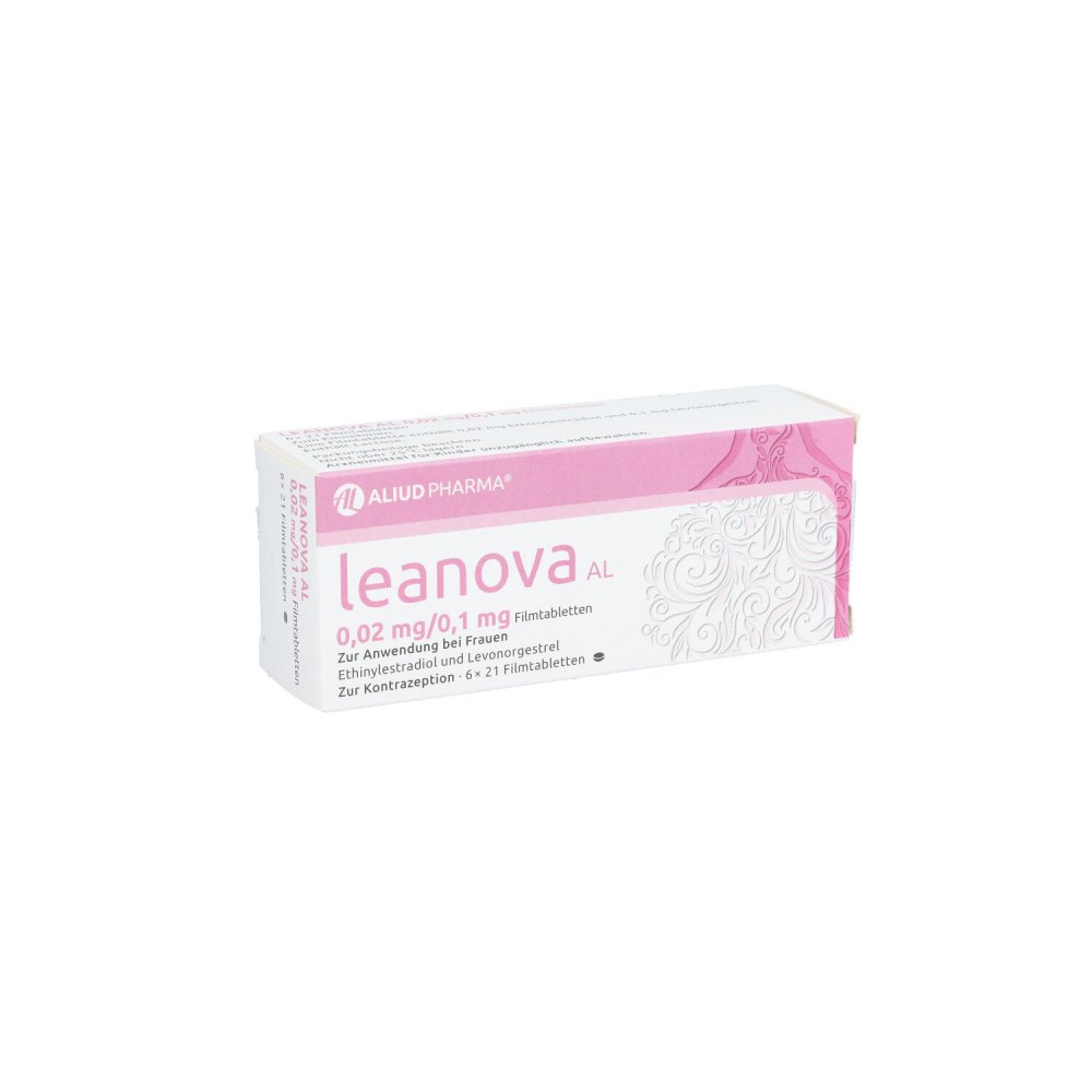 Leanova Al 0,02 Mg/0,1 Mg Filmtabletten (6X21 stk)