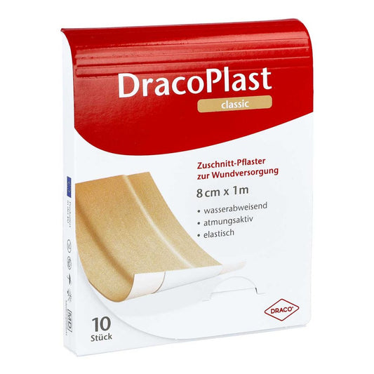 Dracoplast Classic Pflaster 8 Cmx1 M (1 stk)