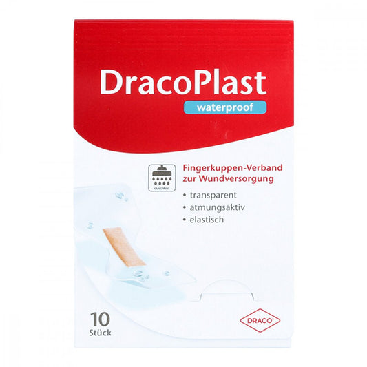 Dracoplast Waterproof Fingerkuppenpflaster (10 stk)