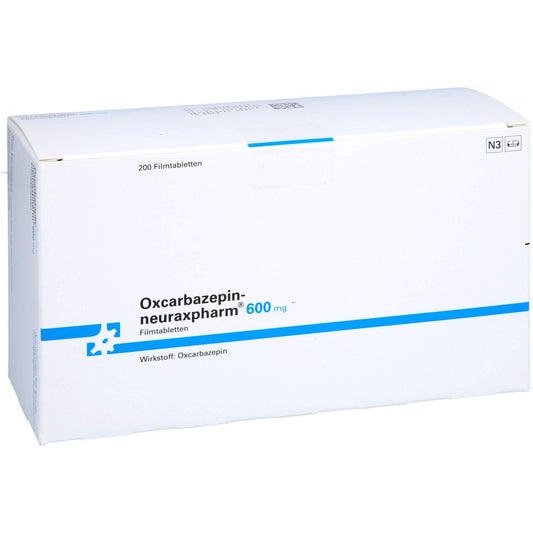 Oxcarbazepin-Neuraxpharm 600 Mg Filmtabletten (200 stk)
