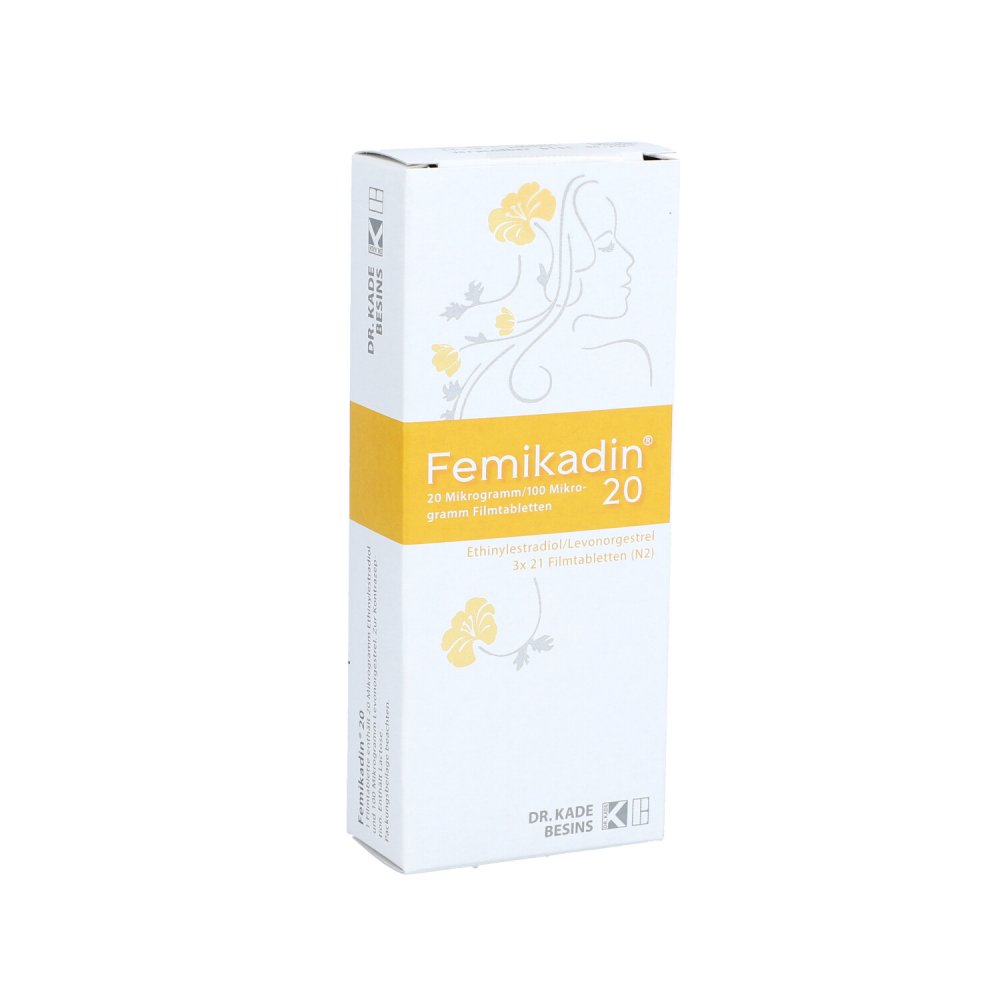 Femikadin 20 Filmtabletten (3X21 stk)