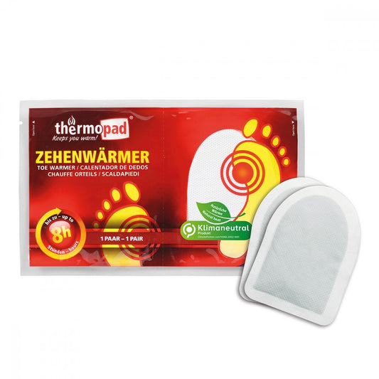 Das Produktfoto zeigt Thermopad Zehenwärmer (2 stk) PZN 09527720