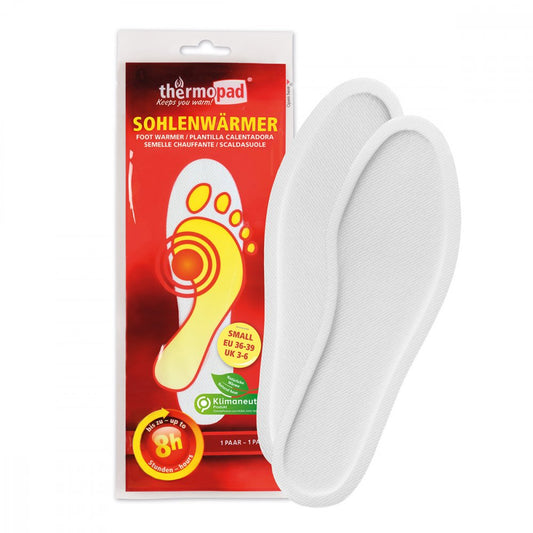 Das Produktfoto zeigt Thermopad Sohlenwärmer Gr.S (2 stk) PZN 09527743