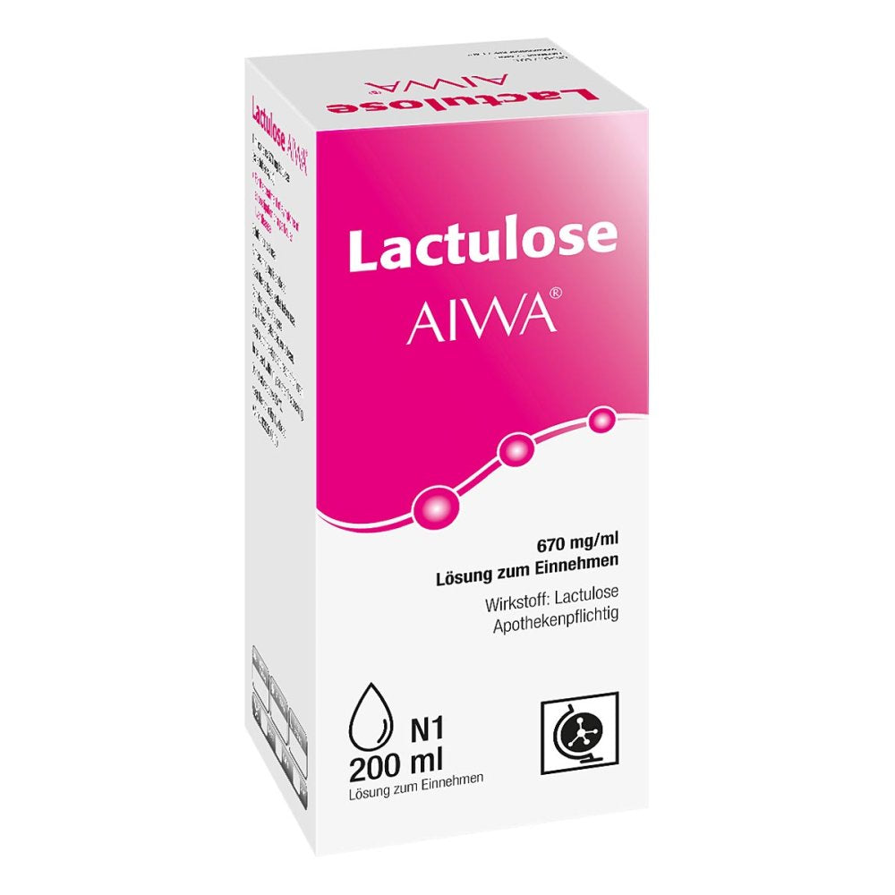 Lactulose Aiwa 670 Mg/Ml Lösung Zum Einnehmen (200 ml)