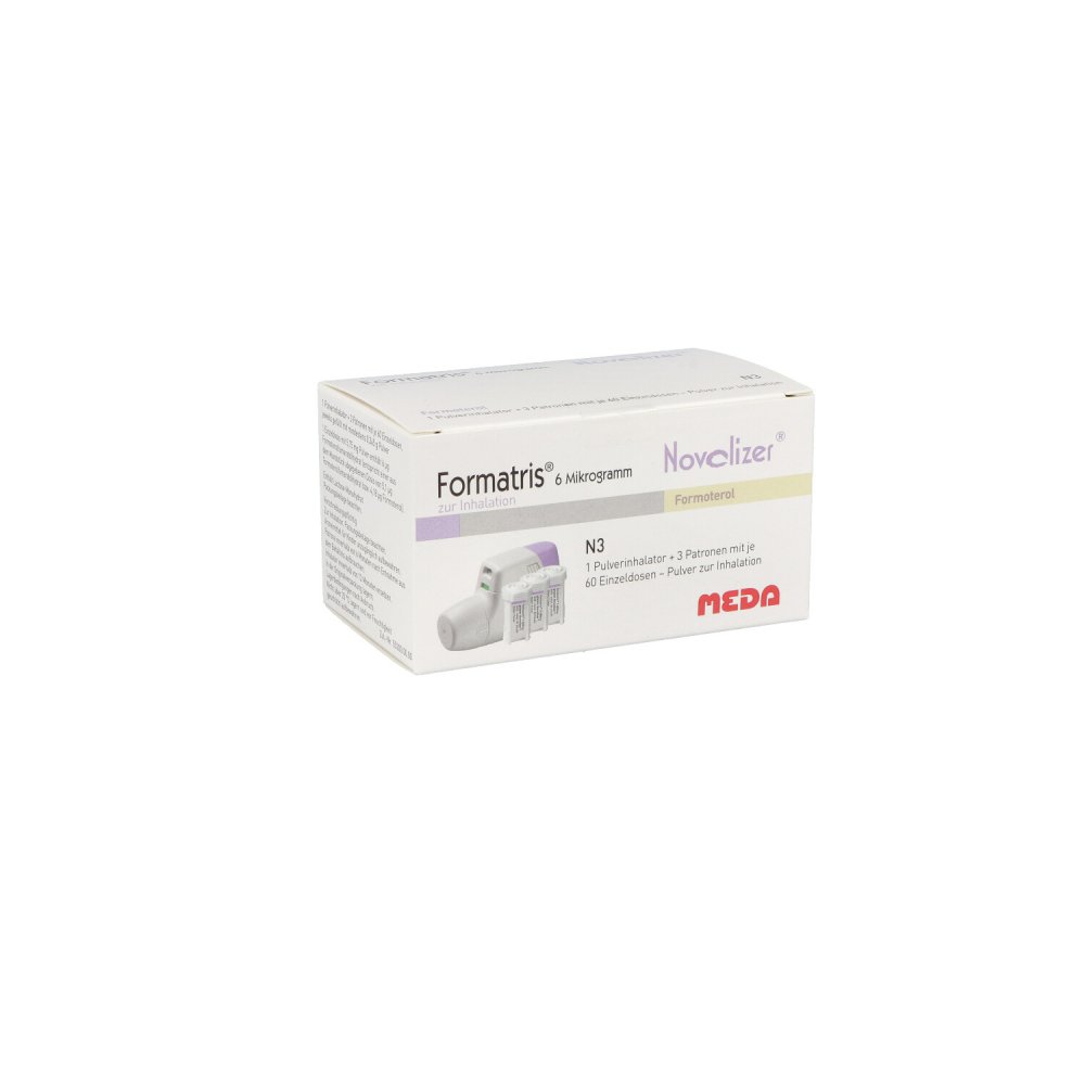 Formatris 6μg Novolizer 3x60 Ed Inhalator+Patrone (3 stk)