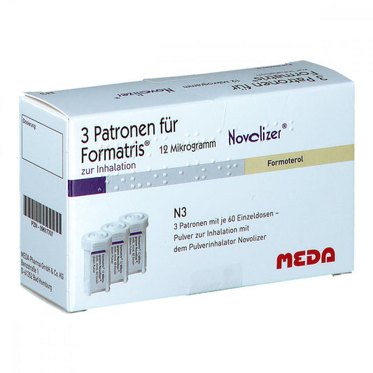 Formatris 12μg Novolizer 3x60 Ed Patrone (3 stk)