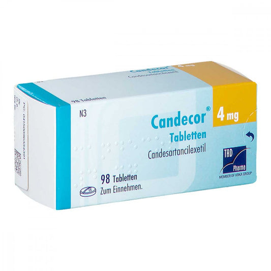 Candecor 4 Mg Tabletten (98 stk)