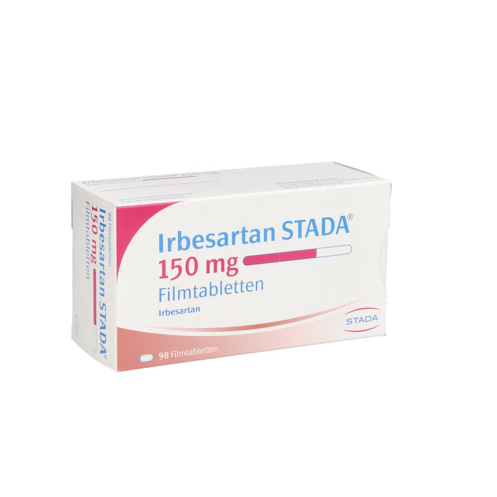 Irbesartan Stada 150 Mg Filmtabletten (98 stk)