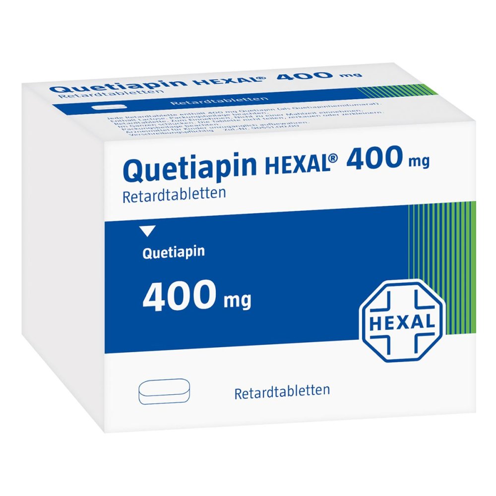 Quetiapin Hexal 400 Mg Retardtabletten (100 stk)