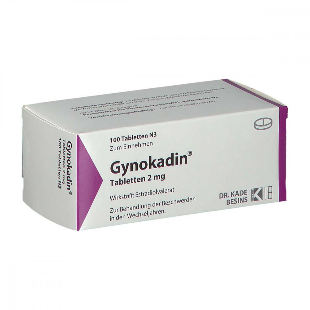 Gynokadin 2 Mg Tabletten (100 stk)
