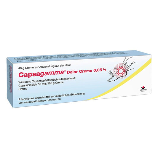 Capsagamma Dolor Creme 0,05% (40 g)