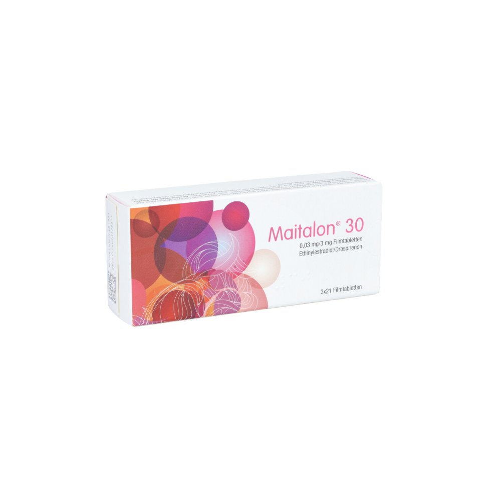 Maitalon 30 0,03 Mg/3 Mg Filmtabletten (3X21 stk)