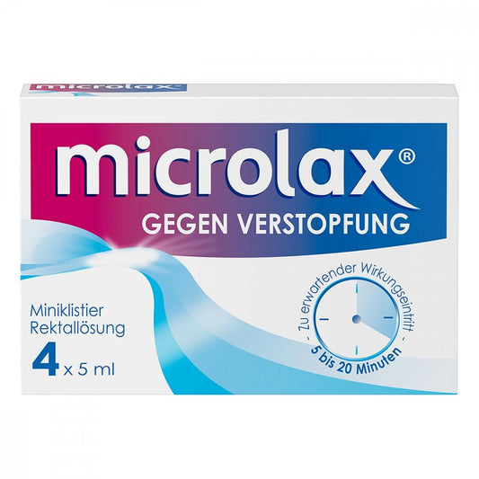 Microlax Rektallösung Klistiere (4X5 ml)