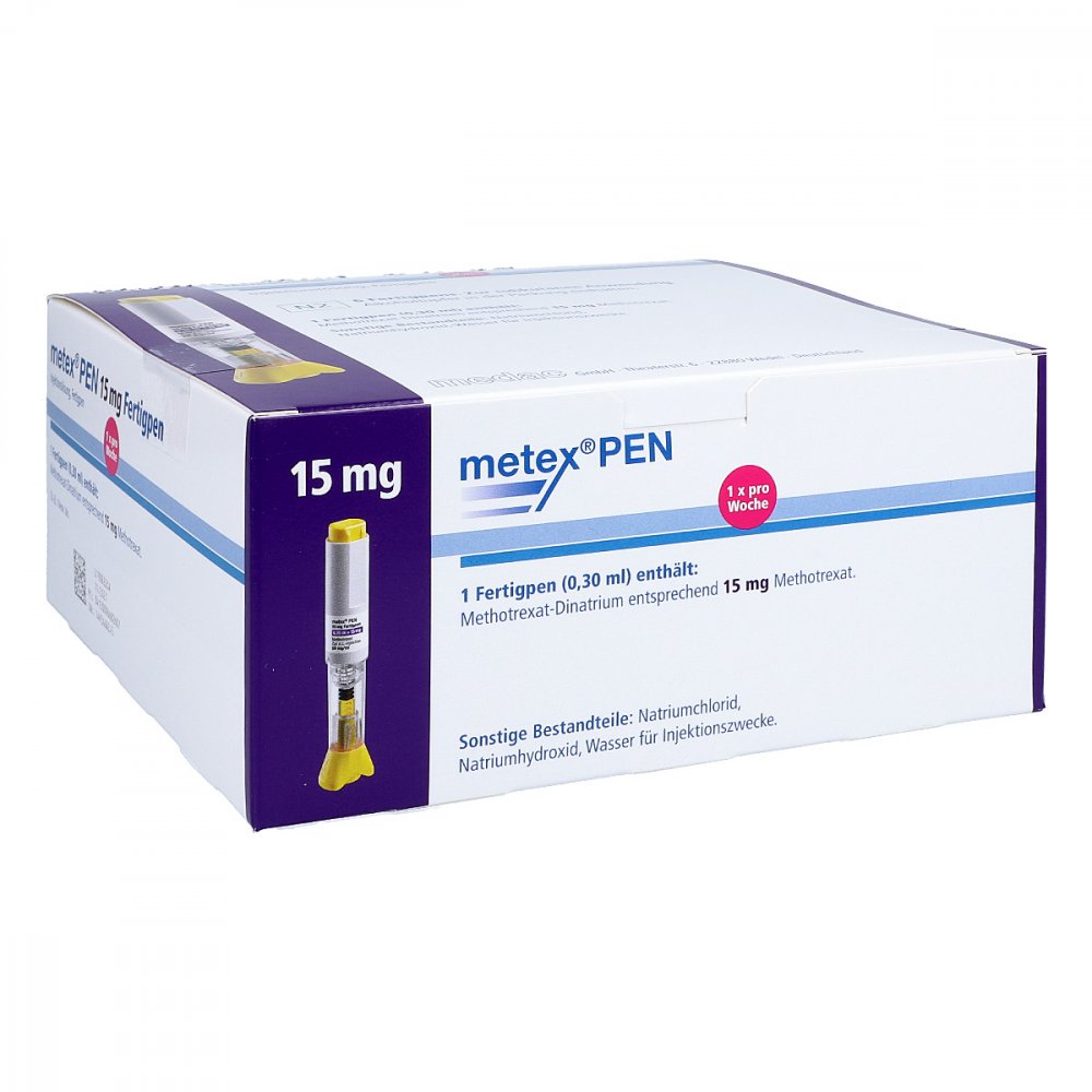 Metex Pen 15 Mg (50mg/Ml) Inj.-Lsg.I.E.Fertigpen (6 stk)