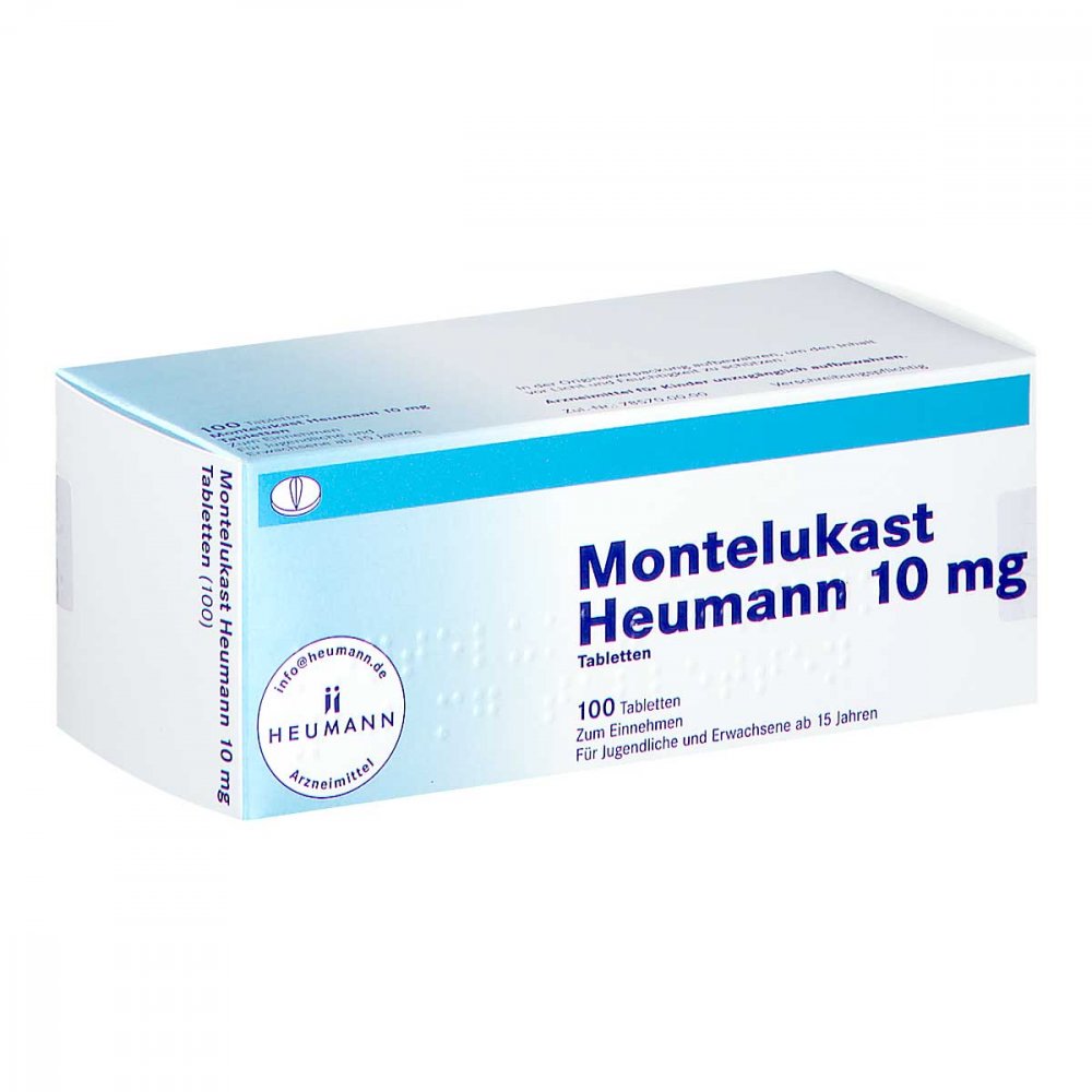 Montelukast Heumann 10 Mg Tabletten (100 stk)