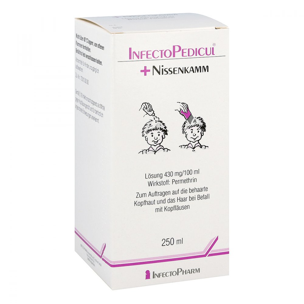 Infectopedicul Lösung + Nissenkamm (250 ml)