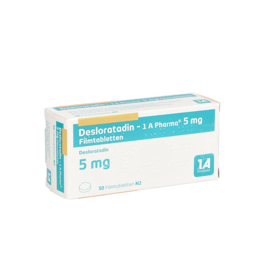 Desloratadin-1a Pharma 5 Mg Filmtabletten (50 stk)