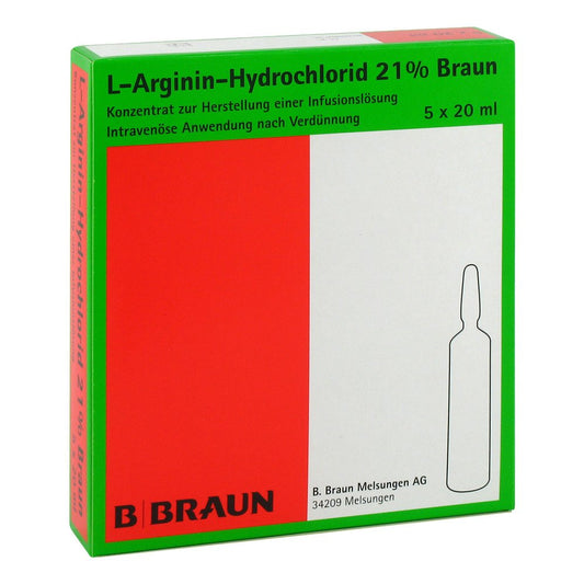 L-Arginin-Hydrochlorid 21% Elek.-Konz.Inf.-L. (5X20 ml)