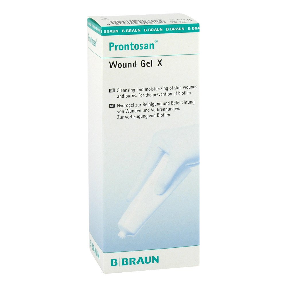 Das Produktfoto zeigt Prontosan Wound Gel X (50 g) PZN 09706693