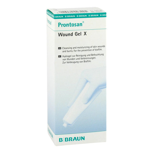 Das Produktfoto zeigt Prontosan Wound Gel X (50 g) PZN 09706693