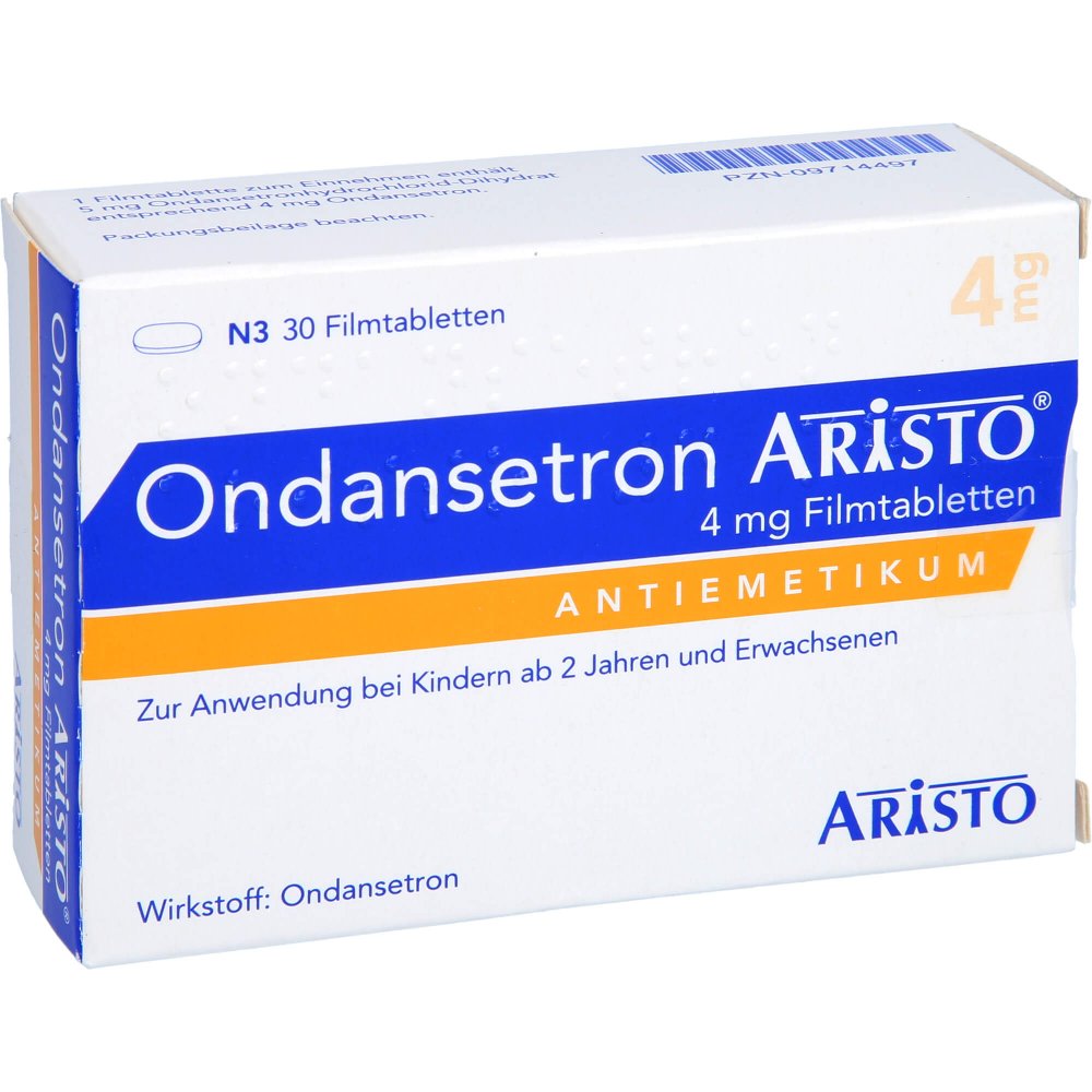 Ondansetron Aristo 4 Mg Filmtabletten (30 stk)
