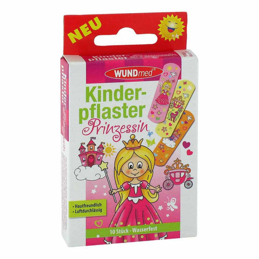 Das Produktfoto zeigt Kinderpflaster Prinzessin (10 stk) PZN 09720799