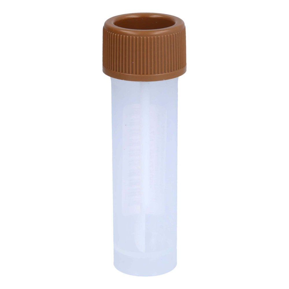 Das Produktfoto zeigt Stuhlröhrchen 20x76mm 15ml Kst M.Schraubverschl. (1 stk) PZN 09729004