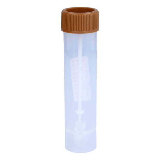 Das Produktfoto zeigt Stuhlröhrchen 25x107mm 30ml Kst M.Schraubverschl. (1 stk) PZN 09729056