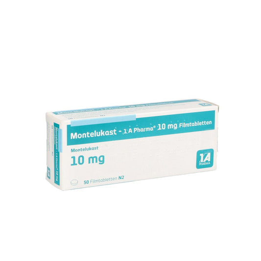 Montelukast-1a Pharma 10 Mg Filmtabletten (50 stk)
