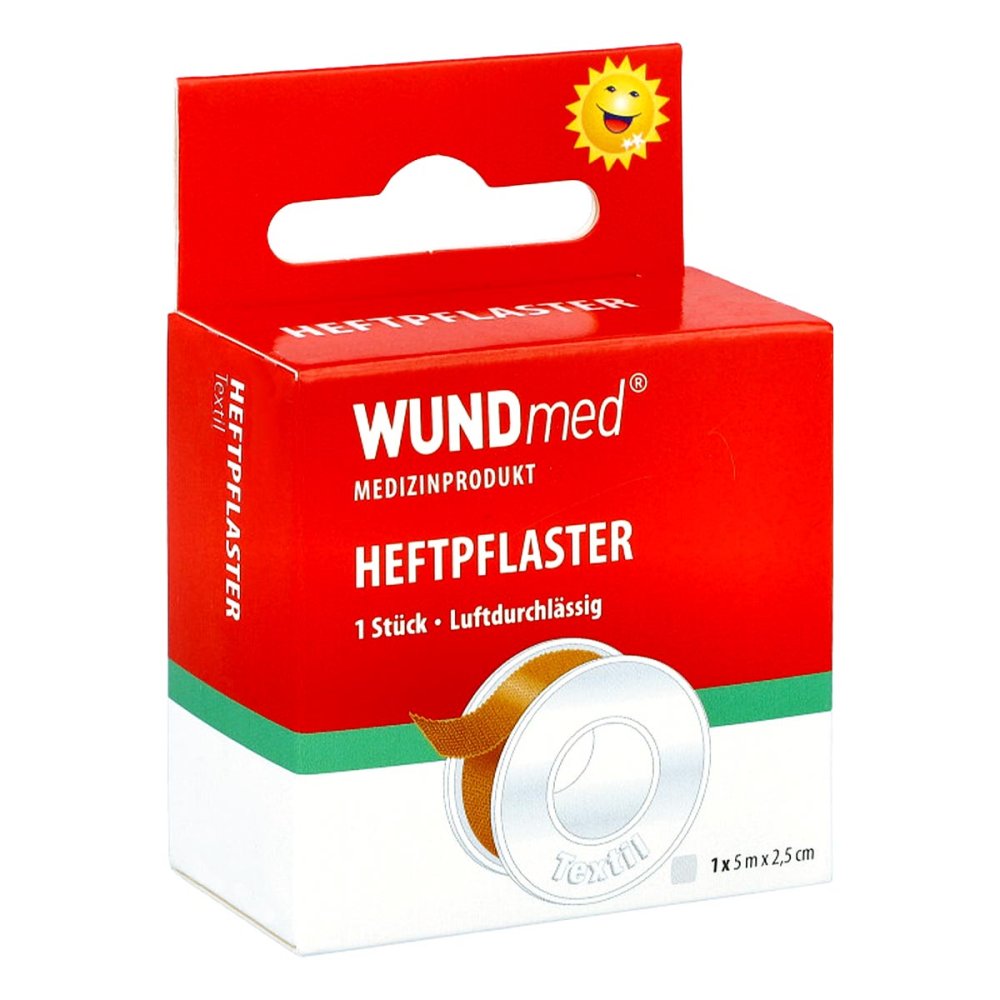 Heftpflaster Textil 2,5 Cmx5 M (1 stk)