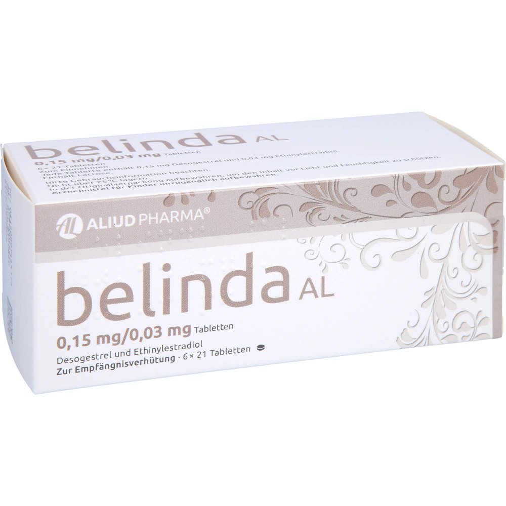 Belinda Al 0,15 Mg/0,03 Mg Tabletten (6X21 stk)