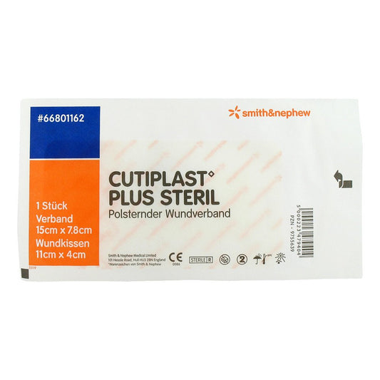 Cutiplast Plus Steril 7,8x15 Cm Verband (1 stk)