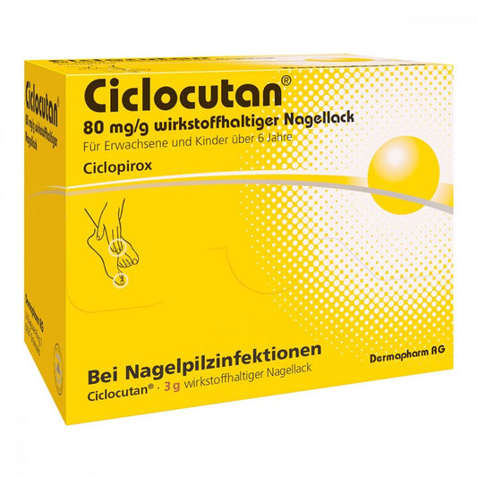 Ciclocutan 80 Mg/G Wirkstoffhaltiger Nagellack (3 g)