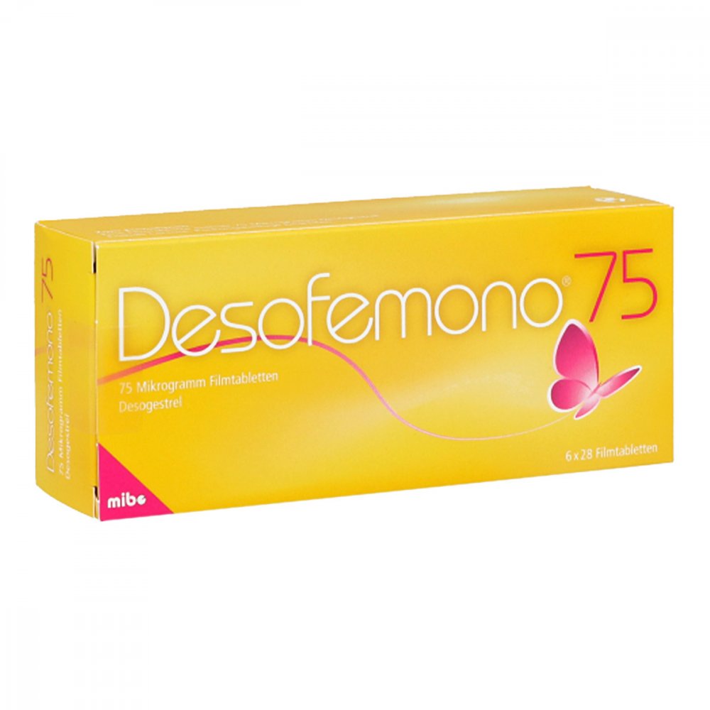 Desofemono 75 Mikrogramm Filmtabletten (6X28 stk)